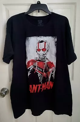 Men's Size XXL MARVEL Short Sleeve Black ANT-MAN T-Shirt  • $7.99