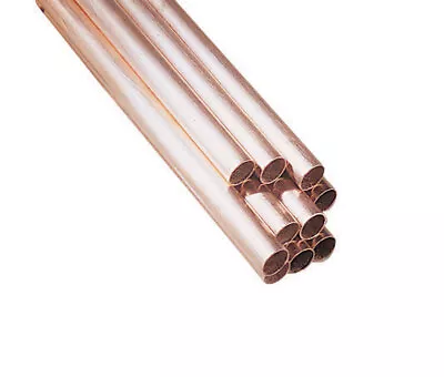 JMF Company 6362808679802 Copper M Type Tubing 1/2 I.D. X 5/8 O.D. In. X 2 L Ft. • $13.32