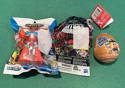 $16.99 • Buy Transformer Rescue Bot - Power Rangers Micro Morphers -  Mr Potato Head Tots LOT