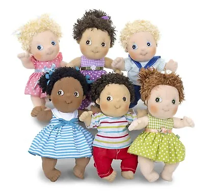 Rubens Barn Cutie Toddler Soft Doll Baby Preschool Early Learning Toy Waldorf • £59.95