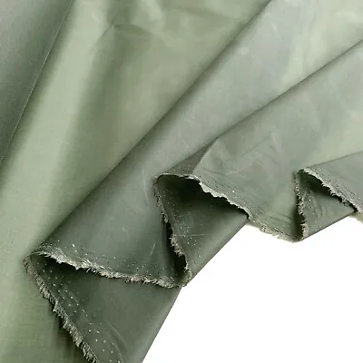 £6.99 • Buy 100% COTTON CANVAS WAX FABRIC Outdoors Quality Oilskin Jackets Clothing Tents
