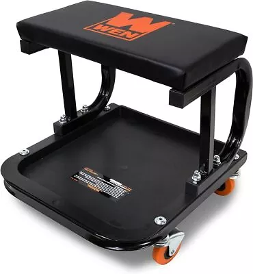 250 Lb. Capacity Rolling Mechanic Seat With Onboard Storage • $35.99