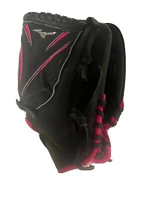Mizuno GPP 1105F1 Jennie Finch 11  Leather Softball Glove Black/Pink RHT • $28.40