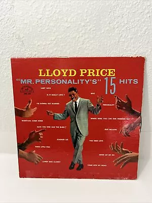 Lloyd Price Mr. Personality’s 15 Hits LP ABC-Paramount ABC-324 Mono 1960 Tested • $5.49