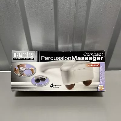 HoMedics Compact Percussion Massager With Heat - Massage Gun Deep Tissue • £22.50