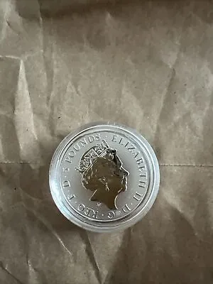 2oz Queens Beasts 999 Pure Silver Completer Coin • £90