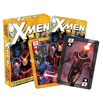 NIP Playing Cards * X-Men * Marvel Comics Sealed Wolverine Cyclops Colossus Game • $9.99