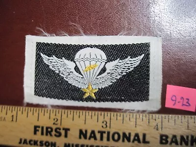 South Vietnam Vietnamese SVN RVN AIRBORNE MASTER JUMP WINGS Bevo Weave Type • $60