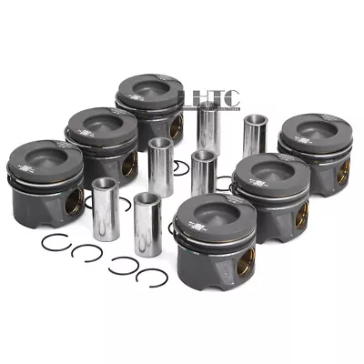 Piston & Ring Set Φ83mm For Mercedes-Benz OM642 M642 ML350d GLS350 CDI W166 X166 • $430