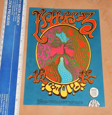 1967 Chuck Berry Family Dog Denver Concert Postcard Fdd-12 Griffin Moscoso • $14.99