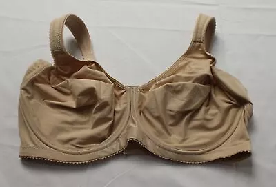 Miss Mary Of Sweden Women's Unpadded Stay Fresh Wired Bra WR4 Beige Size 34D • $29.99