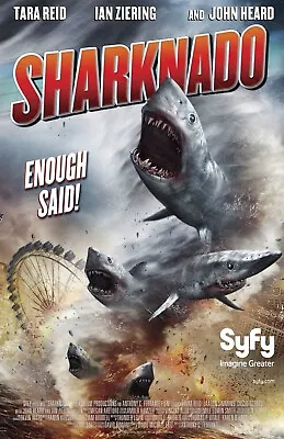 Sharknado  11 X 17 Poster  - Cool Movie Art Print Sharks • $11.96