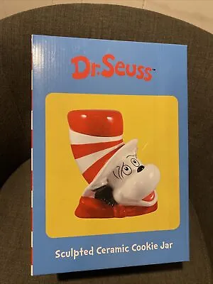 Vandor Dr. Seuss The Cat In The Hat Sculpted Ceramic Cookie Jar • $68.25