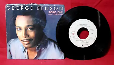 George Benson – Inside Love - 1983 WB 7  45 Vinyl W/ Picture Sleeve EX/VG+ • $8.99