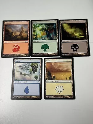 MAGIC The Gathering MTG Basic Land Lot Of 500 (100 Of Each Color) Bulk • $24.99