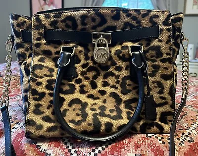 Michael Kors Leopard Calf Hair Handbag • $80