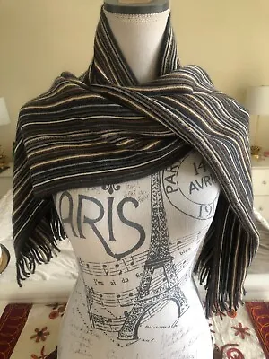 MISSONI Italy 100% Wool Scarf ~Gorgeous And Classy ~ • $39.99