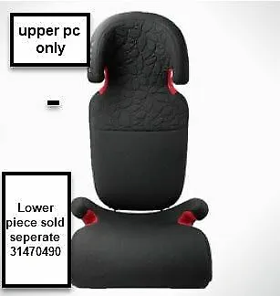 Volvo Child Booster Seat (Backrest Only) Does Not Include Bottom 31470521 • $226.25