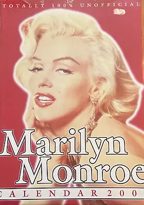 Marilyn Monroe UnOfficial 2000 Calendar - Very Rare -  New Sealed - Free Postage • £12.75