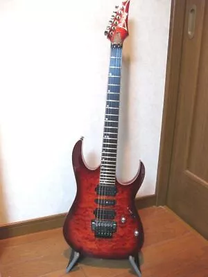 Electric Guitar Ibanez RG870QMZ Premium RG Series Quilted Maple Top Made In 2011 • $1343