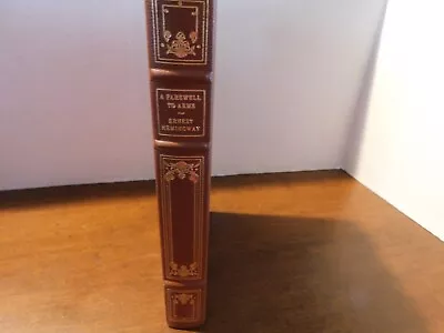 VTG.--A Farewell To Arms Ernest Hemingway The Franklin Library 1979  1/4 Leather • $22.50