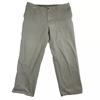 Burberry London Pants Mens 54 Beige Straight Khakis Classic Modern Designer • $58