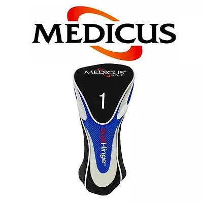 NEW Medicus Golf #1 Dual Hinge Golf Club Head Cover Blue Fits Most Driver Clubs  • $9.99