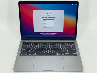 $1099.99 • Buy MacBook Pro 13 Touch Bar Space Gray 2020 3.2 GHz M1 8-Core GPU 16GB 1TB Good