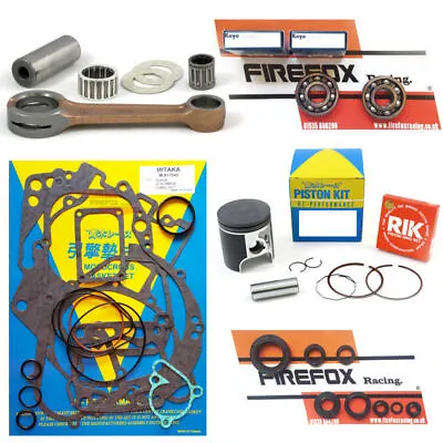 KTM50 KTM 50 LC 2001 - 2008 Mitaka Engine Rebuild Kit Inc Rod Piston Gaskets (A) • $151.63