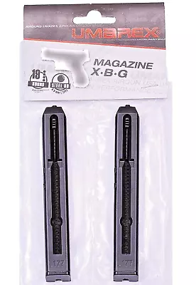 Umarex XBG & TAC Kit Co2 Pistol Spare 19 Shot Steel BB Magazines 2 Pack • £19.99