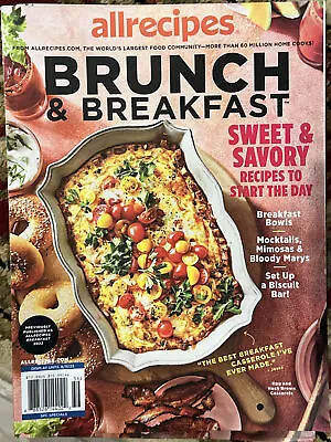 Allrecipes Magazine Brunch & Breakfast ~ Sweet & Savory Breakfast Bowls & More • $2.90