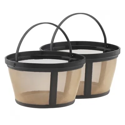 2pcs 8-12 Cups Reusable Diameter 4.53in Basket Filter Fit For Mr.Coffee Machines • $8.55