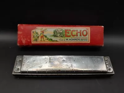 Vintage M. Hohner 8362/32 G C Echo Harmonica Harp Germany VTG • $40