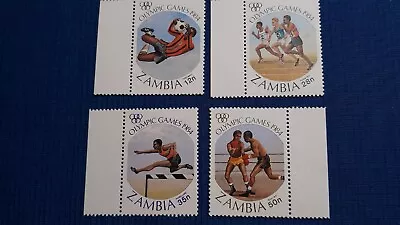 Zambia Stamp SC# 304-307 MNH Issued 1984 Cv $ 2.05 • $0.19