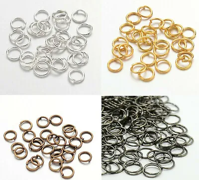 Jump Rings For Jewellery Making Closed Jump Rings Unsoldered Gold Silver Bronze • £63.69