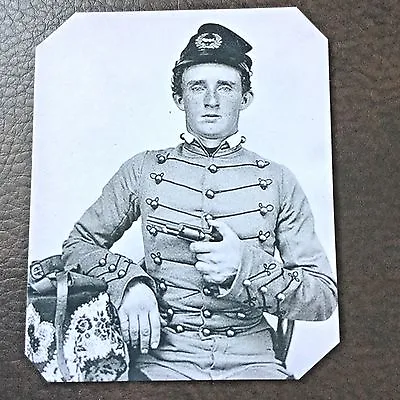 Civil War Military Acadamy Cadet George Armstrong  Autie  Custer Tintype C750RP • $14.99