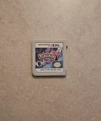 Pokemon Y (Nintendo 3DS 2013) Authentic Game Cartridge Only Tested And Working • $28