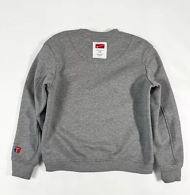 T By Alexander Wang Pullover Cotton Blend Heather Grey Womens Sz Small • $40