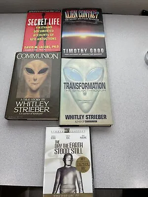 Whitley Strieber Alien UFO Contact Abduction Personal Accounts Outerspace Books • $29.74