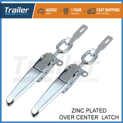 $30.50 • Buy Over Centre Door Lock Catch Latch Trailer Horse Float Camper Ute Fastener