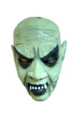 $16.84 • Buy Halloween Crazy Green Tone Goblin Gremlin Monster Latex Mask 50190 Evil Creepy