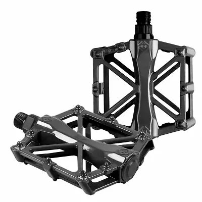 9/16 In Aluminum Alloy Bike Pedals Road Bicycle Pedal Mountain Bike Accessories • $12.86