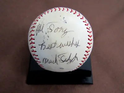 Mark Fidrych The Bird Detroit Tigers Signed Auto Vintage Wilson Baseball Jsa • $199.99