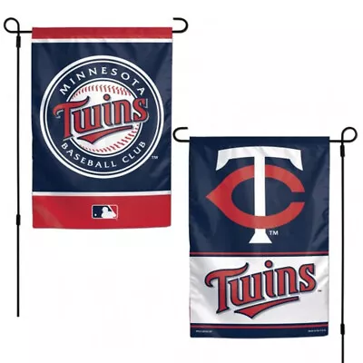 Minnesota Twins Double Sided 12 X18  Garden Flag Banner New • $10.95