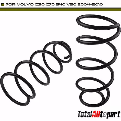 2Pcs Coil Spring For Volvo S40 V50 2004-2010 Front Driver & Passenger L5 2.4L • $37.69