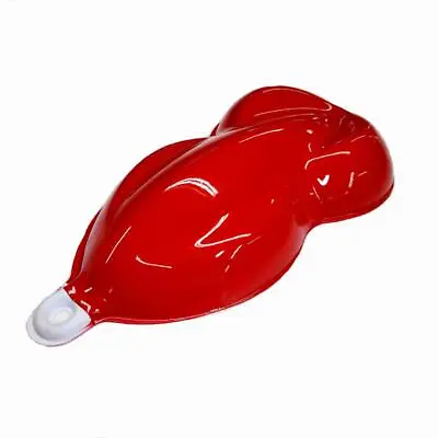 $84.95 • Buy #POL-1541 High Gloss Viper Red Single Stage Urethane Enamel Paint Quart Kit
