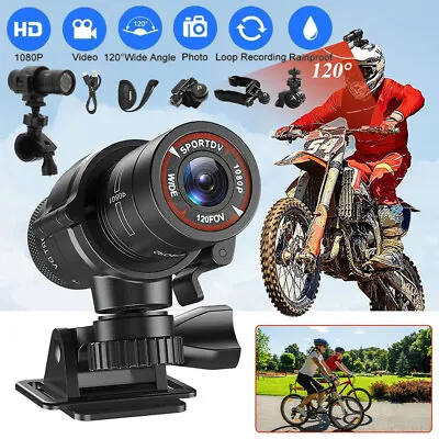 4K HD Sport Camera 1080P Action Camera Helmet Camera Video Camcorder For Riding • £23.92