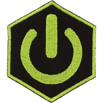 Power Symbol Patch - Made In USA - Power Patch - IT Patch - Computer Geek Patch • $5.99