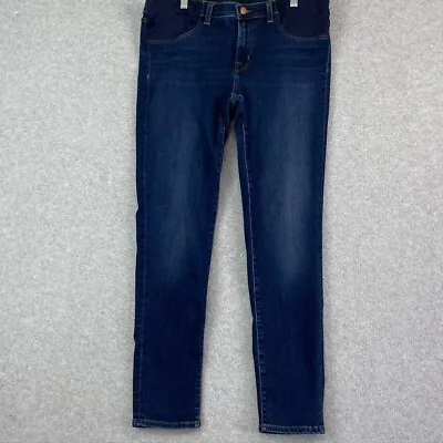 J Brand Mama J Jeans Size 32 Blue Fleeting Maternity Skinny Stretch Denim • $17