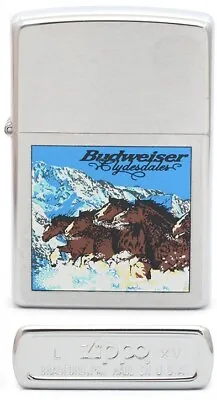 $95.95 • Buy Budweiser Clydesdales BANNER ZIPPO LIGHTERS 2000